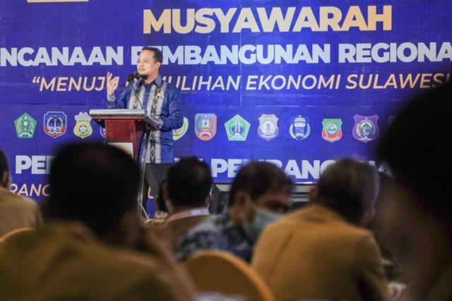 Hadiri Musrenbang Regional di Kendari, Andi Sudirman Paparkan Usulan Program Prioritas Sulsel 2022